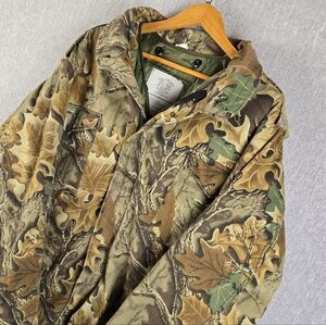 Master Sportsman Cold Weather Camo Field Jacket With Liner Sz 2XL